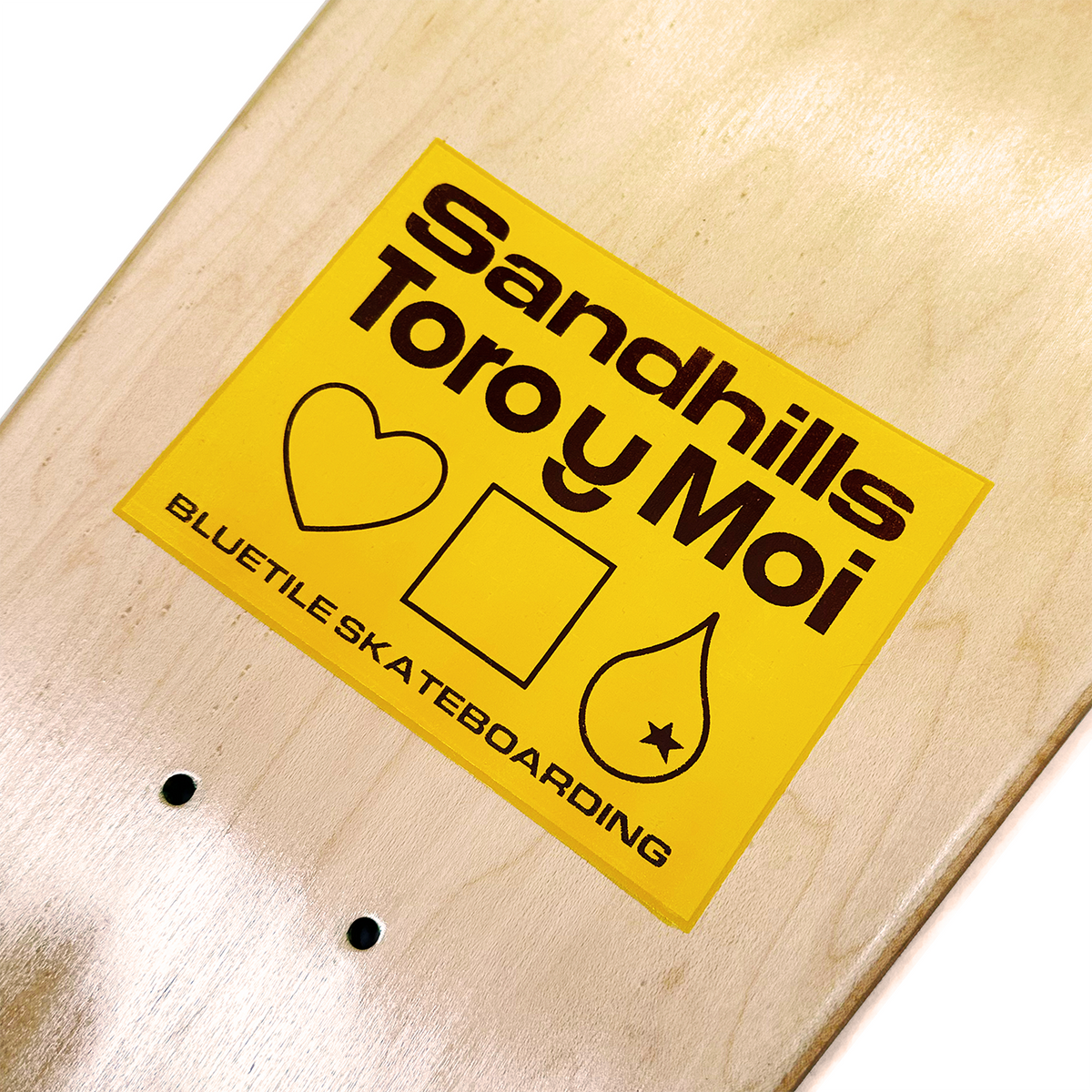 Toro y Moi x Bluetile Skateboarding - Sandhills Skate Deck