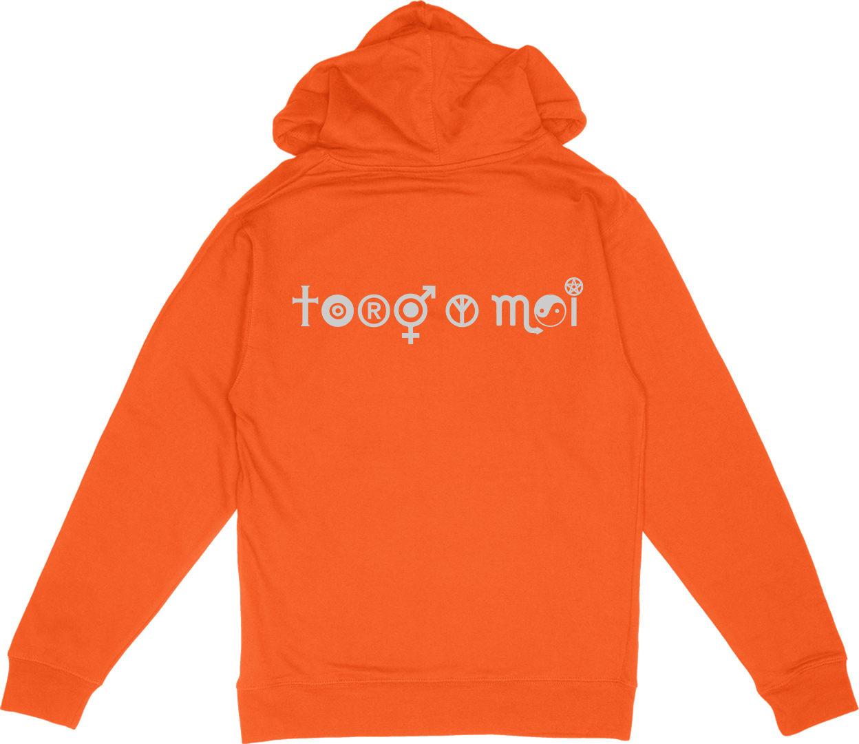 Stars Hoodie - Orange