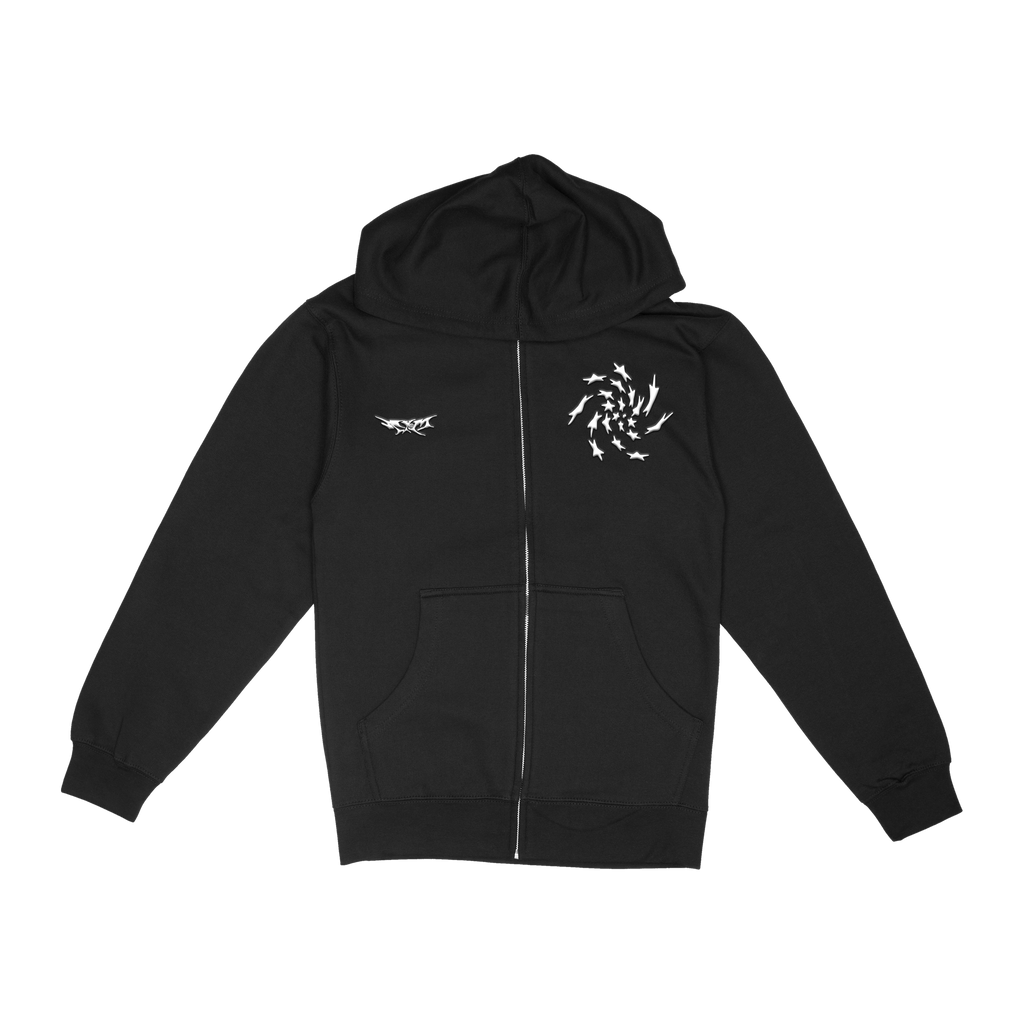 Swirl Stars Zip Up Hoodie