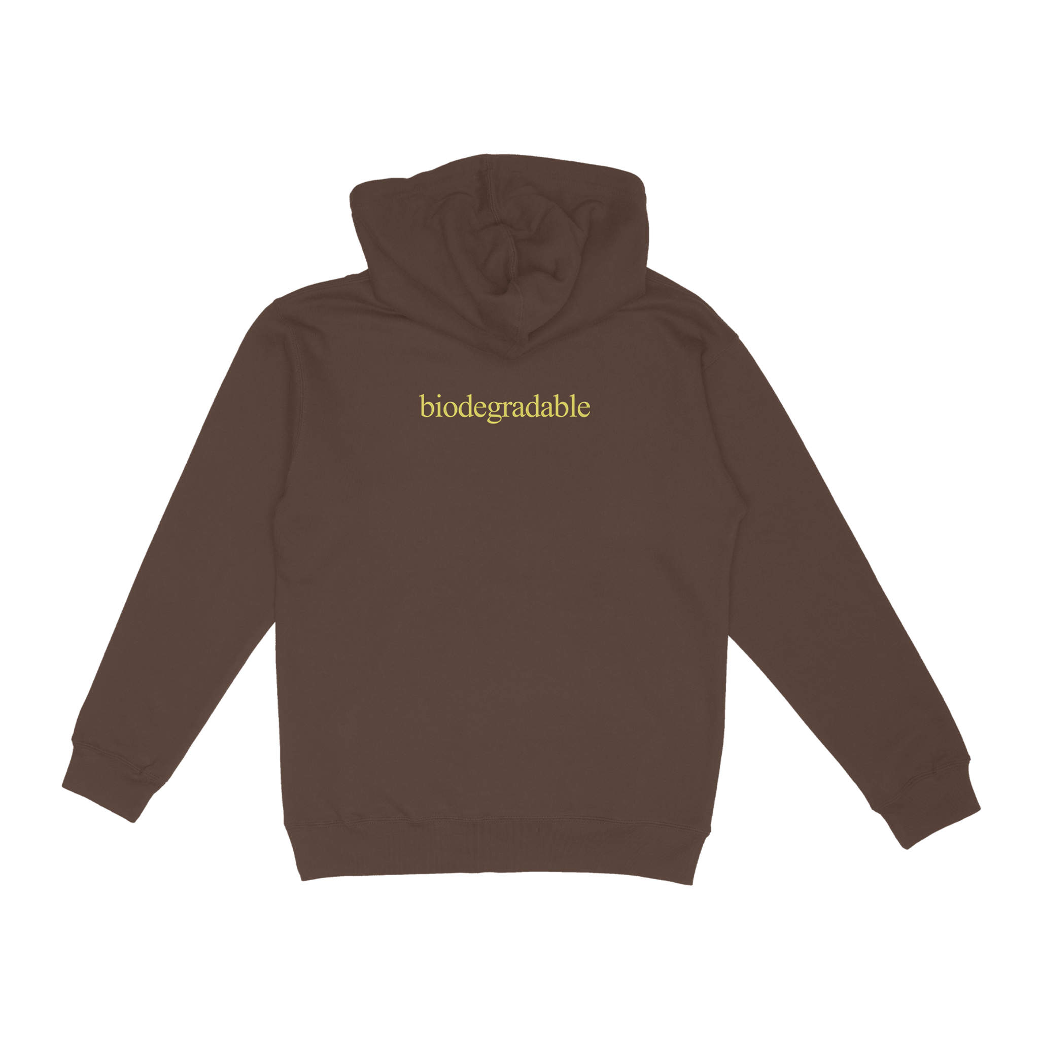 Biodegradable Hoodie - Brown